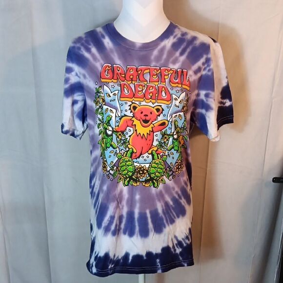 Grateful Dead Tops - Grateful Dead Papa Bear Jerry Garcia Tie-Dye Shirt